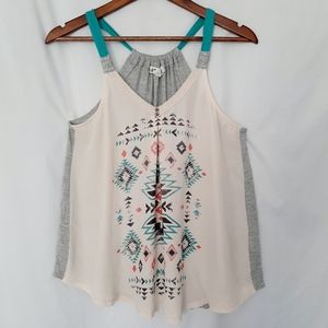 Jolt Flowy Racerback Tank Top